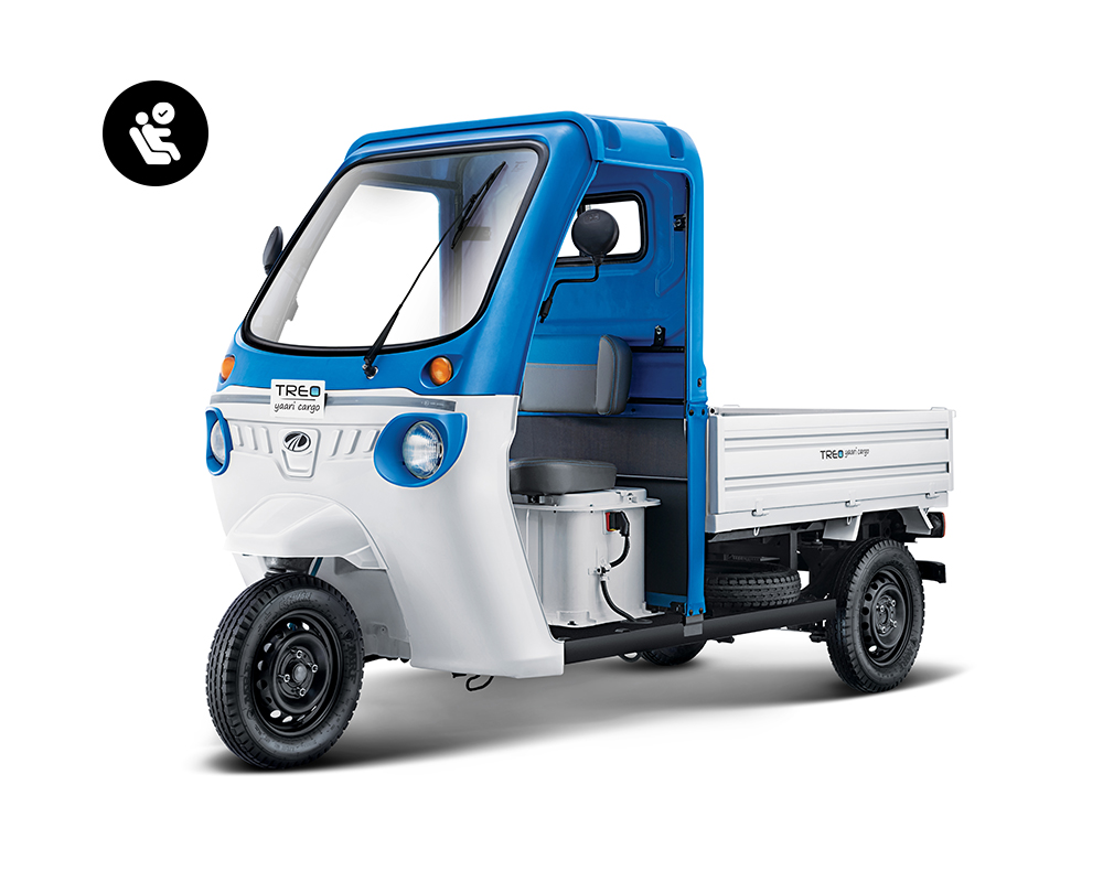 Treo Yaari Cargo with Certified Range of 116 km