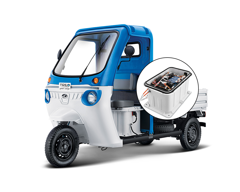 Treo Yaari Cargo with Battery Capacity of 3.7 kWh