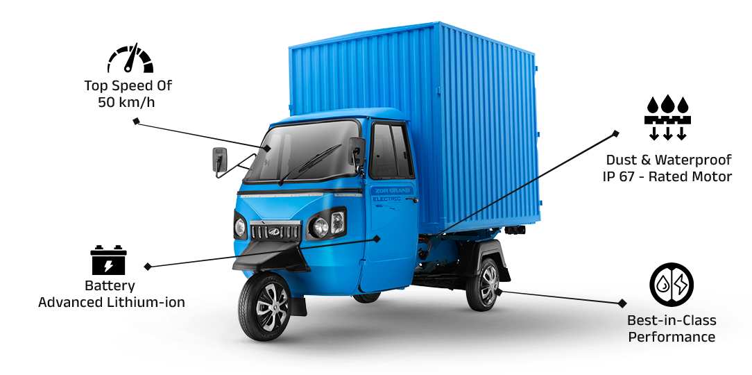 All about Mahindra Zor Grand DV