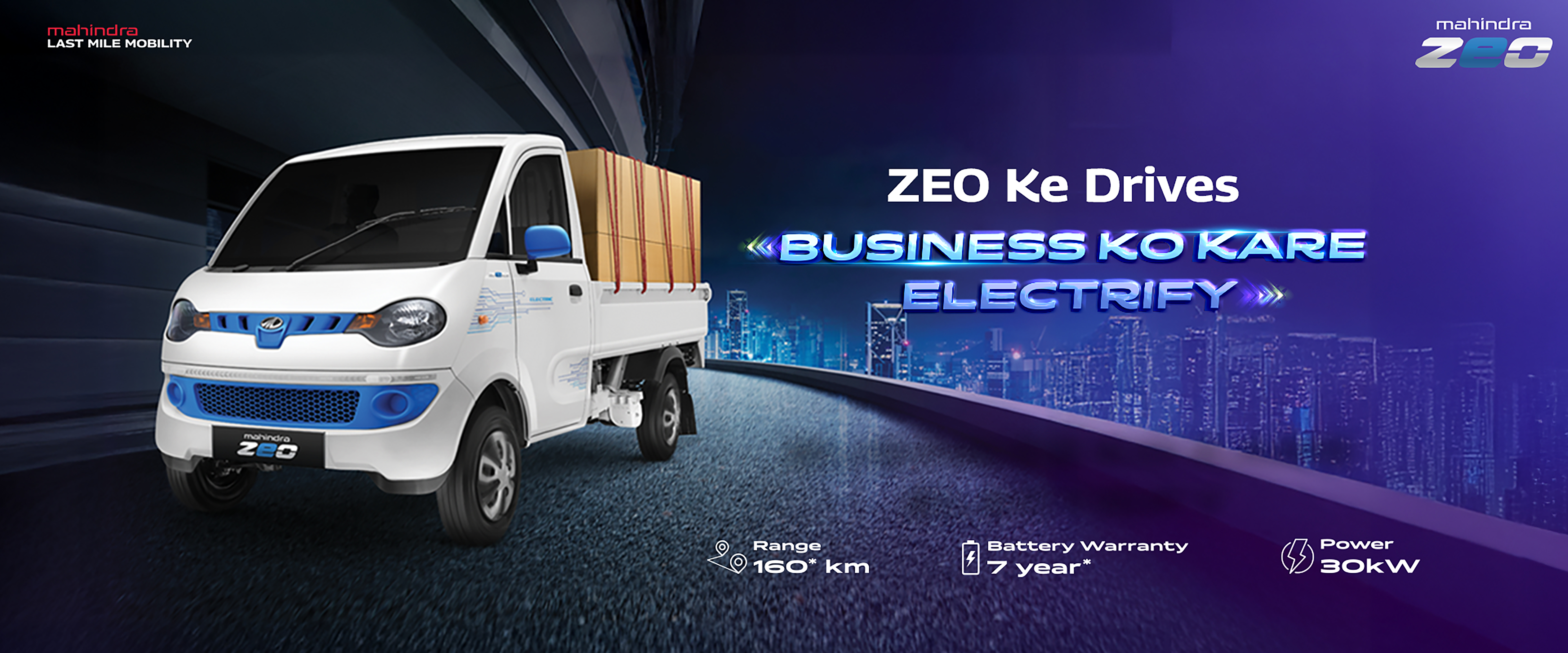 ZEO ke Drives: Transforming Last-Mile Delivery with Mahindra ZEO