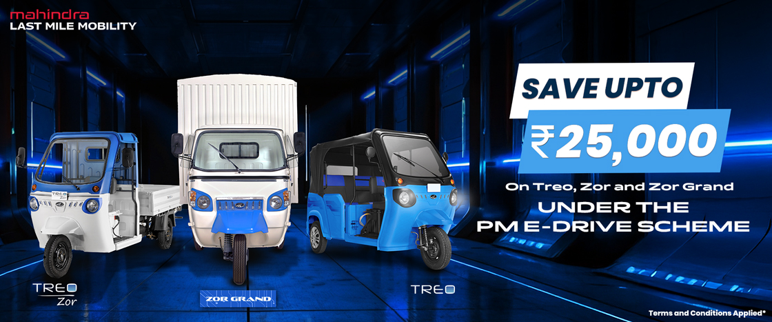 Mahindra Last Mile Mobility Vehicles boosting electrification Under PM E-DRIVE Scheme